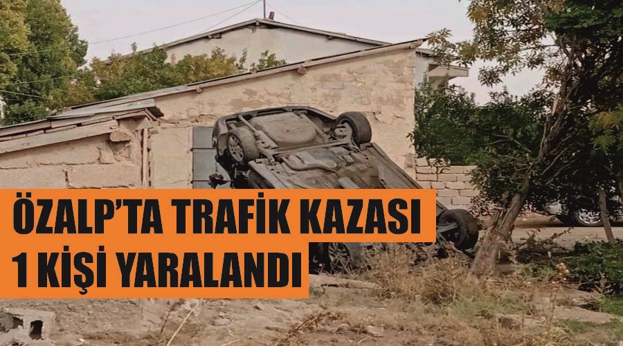 Özalp’ta trafik kazası; 1 kişi yaralandı