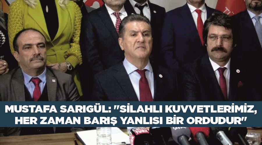 Mustafa Sarıgül: 