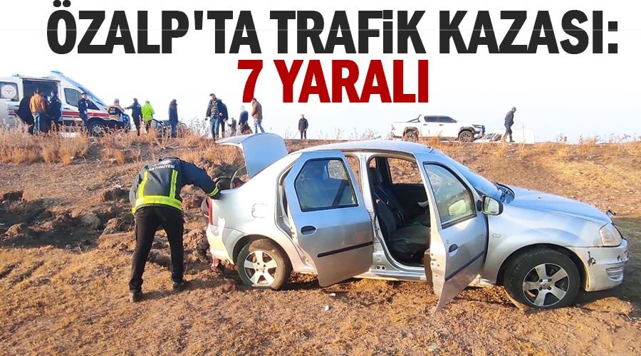 Özalp’ta trafik kazası: 7 yaralı