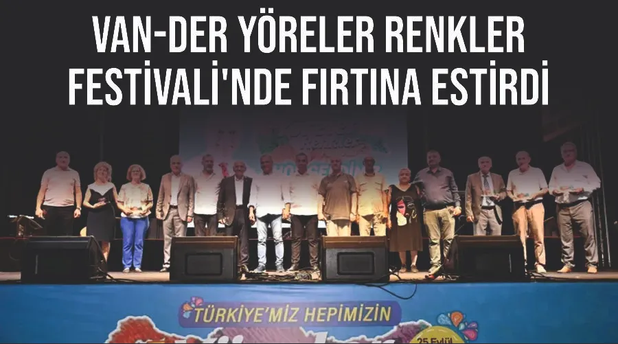 VAN-DER Yöreler Renkler Festivali