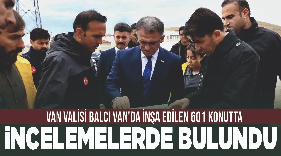 Van Valisi Balcı Van