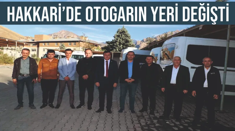 Hakkari’de otogarın yeri değişti