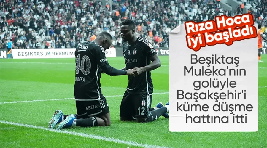 Beşiktaş, Başakşehir karşısında tek golle güldü