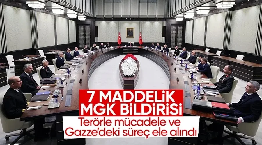 MGK Bildirisi’nde 