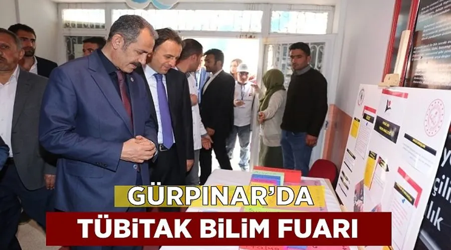 Gürpınar’da TÜBİTAK Bilim Fuarı