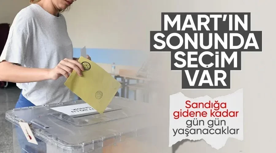 Yerel seçim süreci yarın başlıyor! İşte adım adım bu süreçte yaşanacaklar...