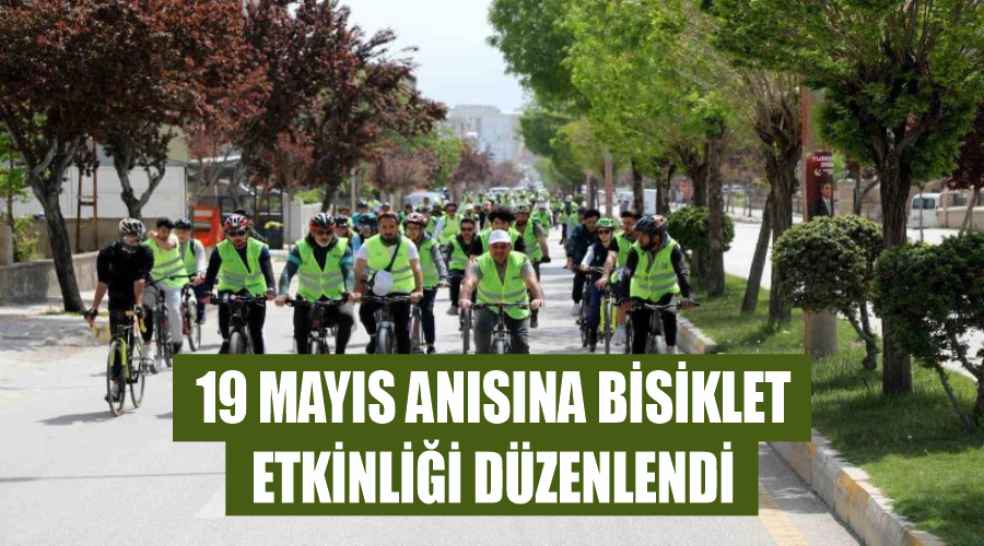 19 Mayıs anısına bisiklet etkinliği düzenlendi