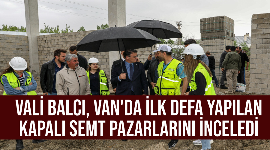 Vali Balcı, Van