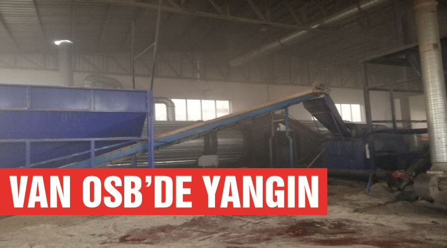 Van OSB’de yangın