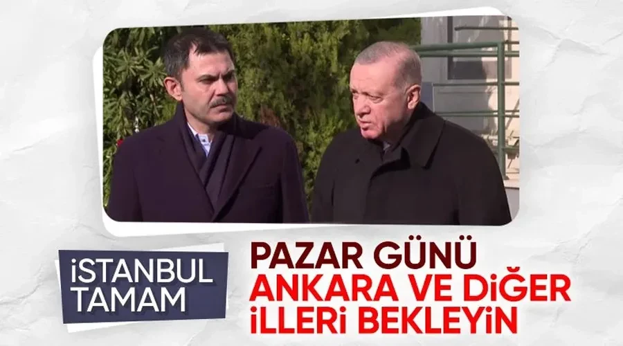 Cumhurbaşkanı Erdoğan duyurdu: Ankara ve diğer illerdeki adaylar pazar günü açıklanacak