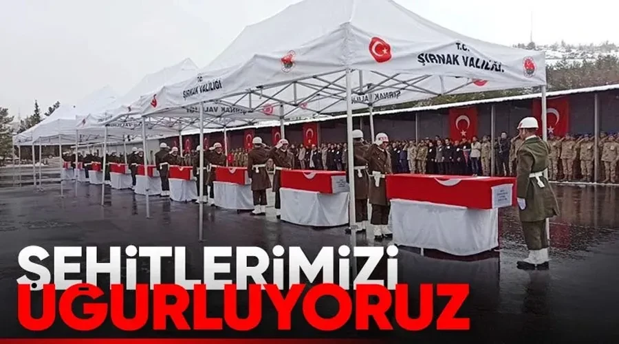 Pençe-Kilit şehitleri Şırnak