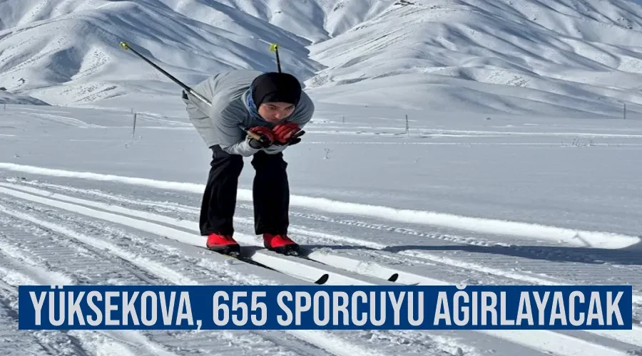 Yüksekova, 655 sporcuyu ağırlayacak