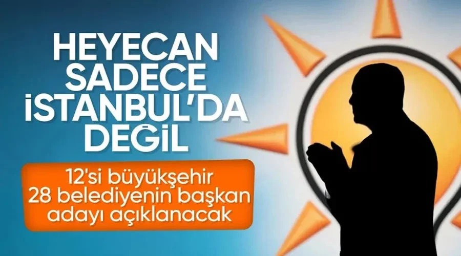 AK Parti adaylarını açıklıyor! 28 il yarın duyurulacak