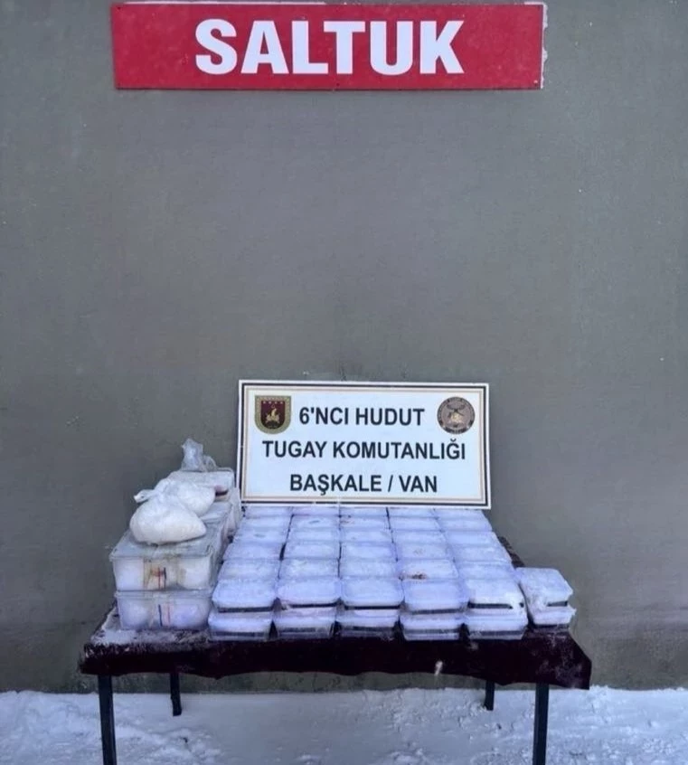 Van’da 71 kilo uyuşturucu madde ele geçirildi