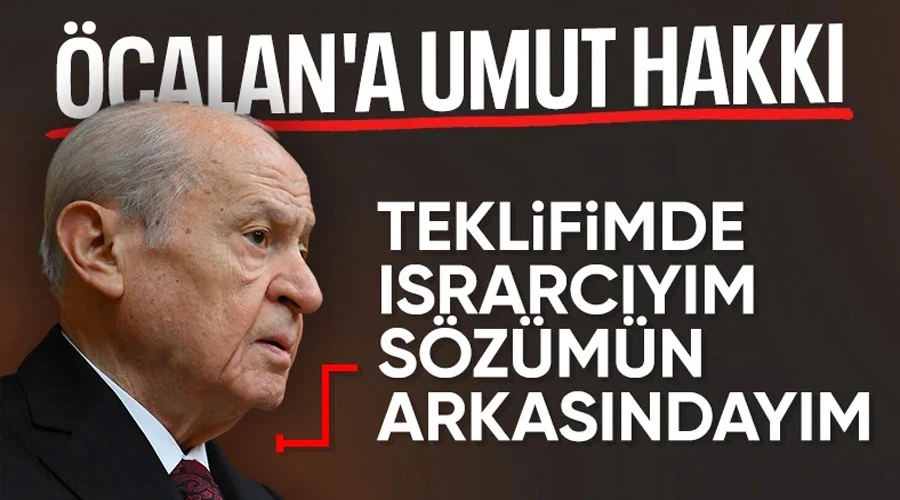 Bahçeli: Teröristbaşı PKK