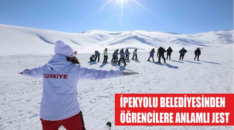 İpekyolu Belediyesinden öğrencilere anlamlı jest