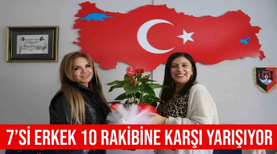 7’si erkek 10 rakibine karşı yarışıyor