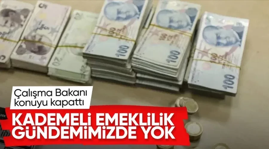 Kademeli emeklilik gelecek mi? Vedat Işıkhan