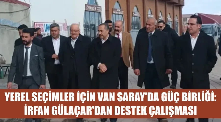 Yerel Seçimler İçin Van Saray