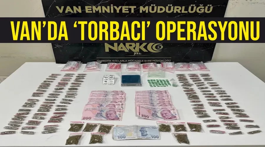 Van’da ‘torbacı’ operasyonu