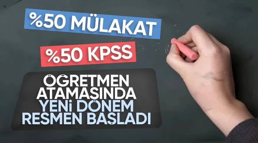 Öğretmen atamalarında yeni mülakat sistemi Resmi Gazete