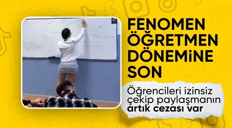 Fenomen öğretmenlere ceza yolda