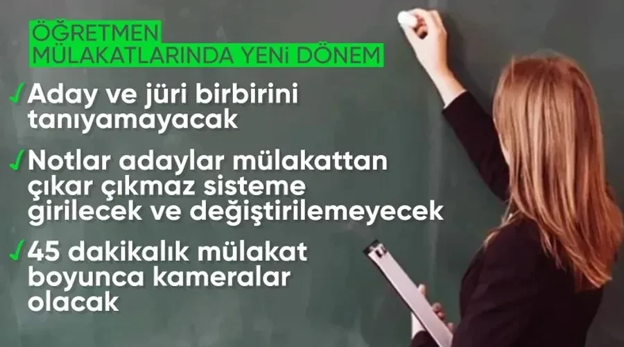 Milli Eğitim Bakanı Tekin, mülakatların detaylarını açıkladı