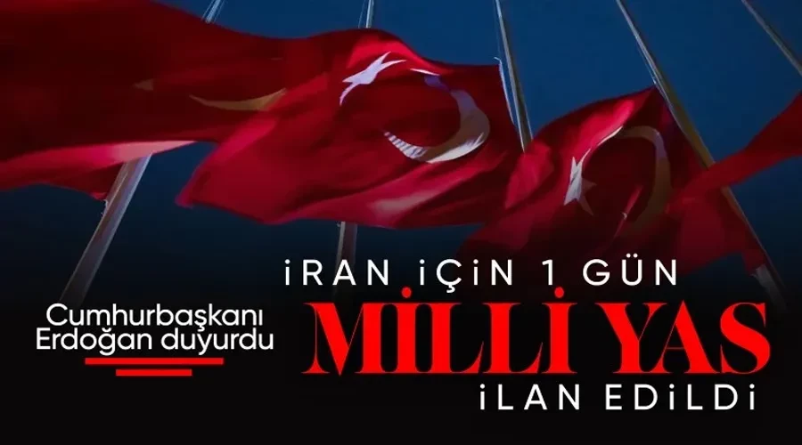 İran için 1 günlük milli yas ilan edildi