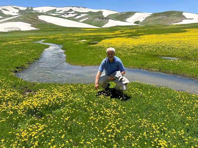 Nebirnav Yaylası’nda 4 mevsim bir aradı