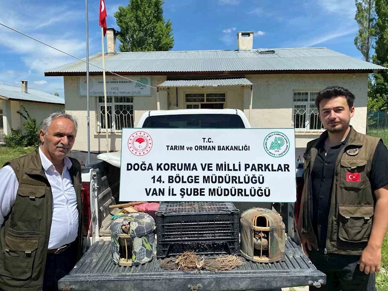 Van’da keklik avlayan 2 kişiye 18 bin 721 lira para cezası uygulanacak