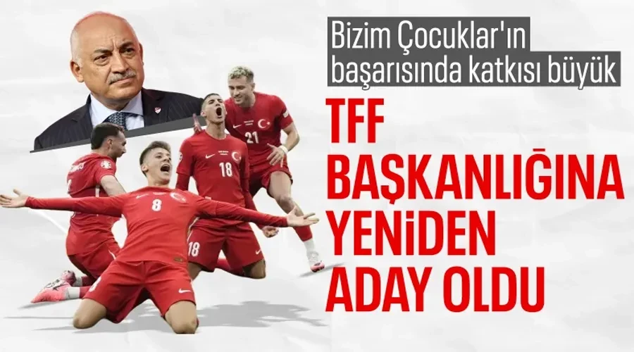 Mehmet Büyükekşi, TFF başkanlığına yeniden aday oldu