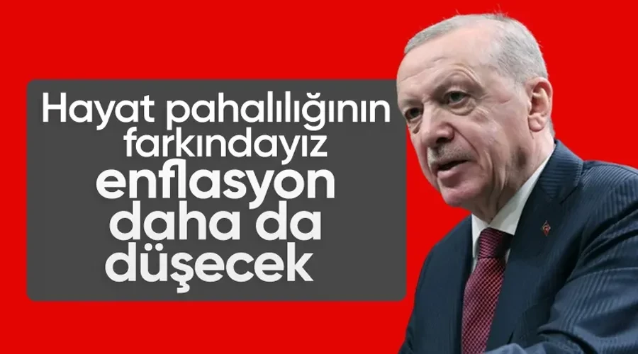 Cumhurbaşkanı Erdoğan: Enflasyon daha da düşecek