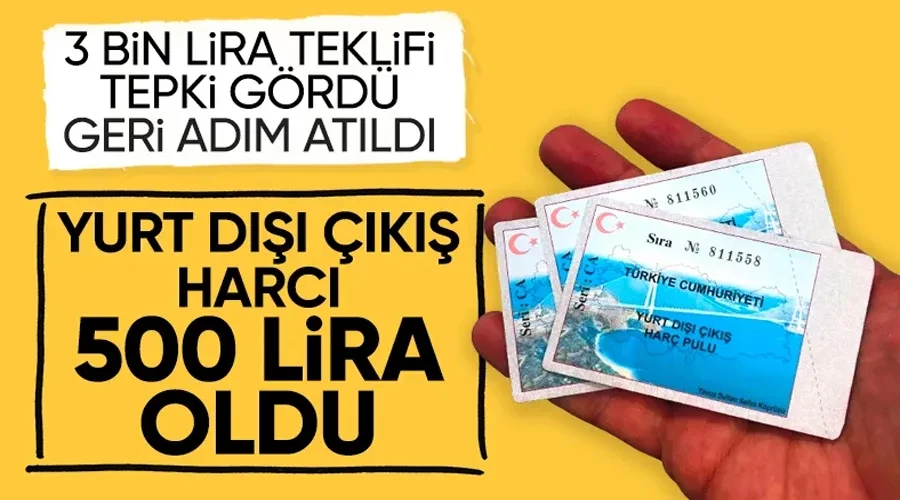 Yurt dışı çıkış harcında yeni fiyat belirlendi: Van