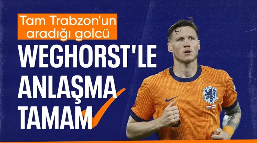  Wout Weghorst, Trabzonspor ile el sıkıştı