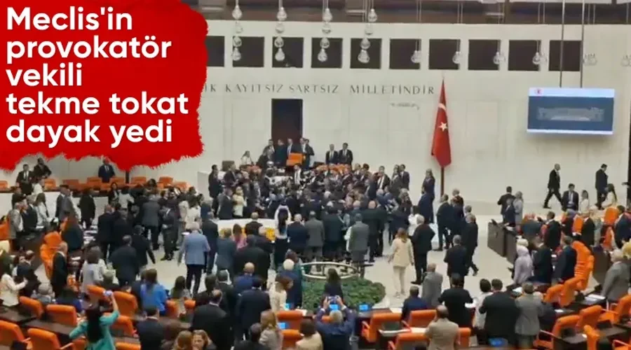 Can Atalay Gerginliği Meclisi Karıştırdı: Yumruklu Kavga Kameralara Yansıdı!