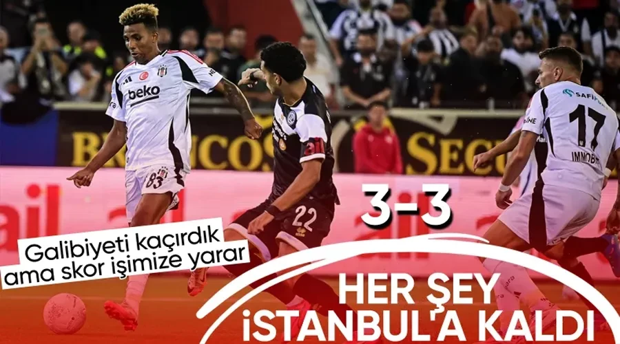 Gol düellosunda kazanan yok! Beşiktaş, Lugano ile yenişemedi