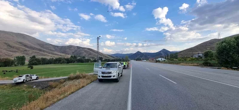 Bitlis’te otomobil takla attı: 5 yaralı