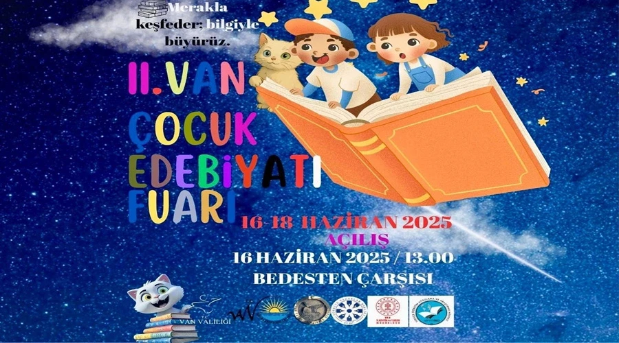 2. Van Çocuk Edebiyatı Fuarı Başlıyor