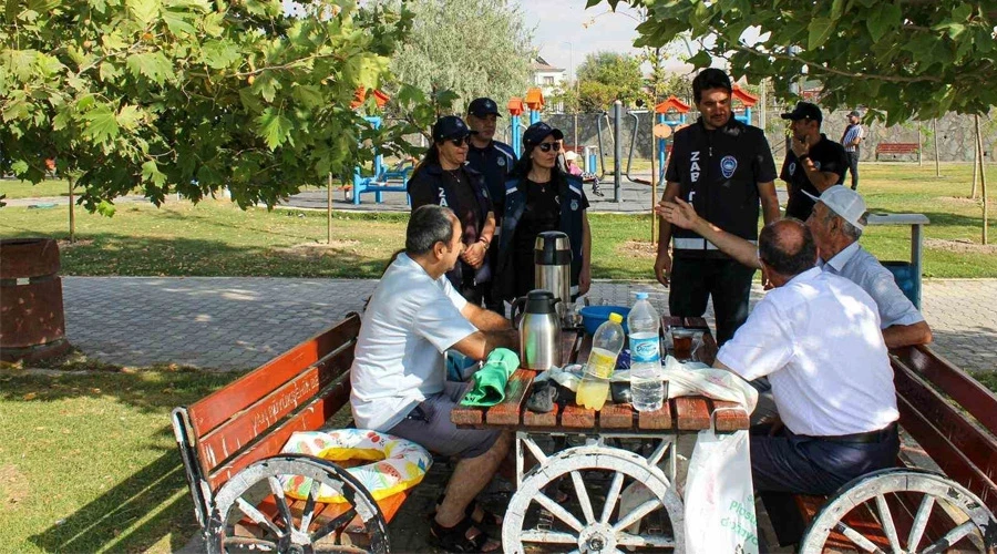Zabıta ekiplerinden hafta sonu piknikçilerine çöp denetimi