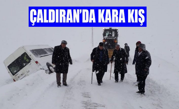 Çaldıran'da kara kış