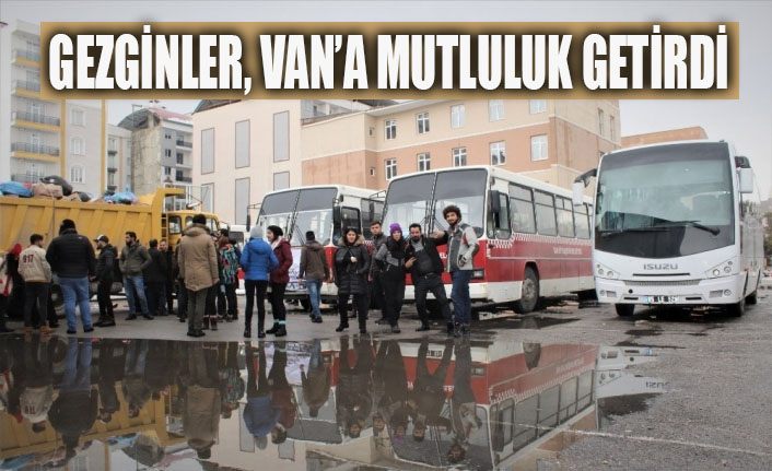 Gezginler, Van Gölü Ekspresi ile mutluluk getirdi