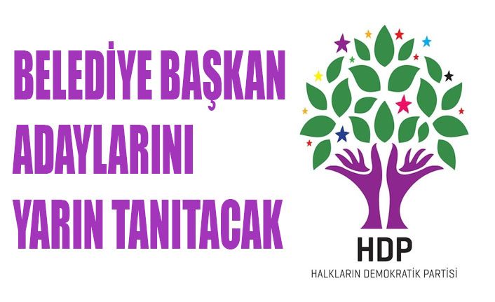 HDP, Van Büyükşehir ve İlçe adaylarını yarın tanıtıyor