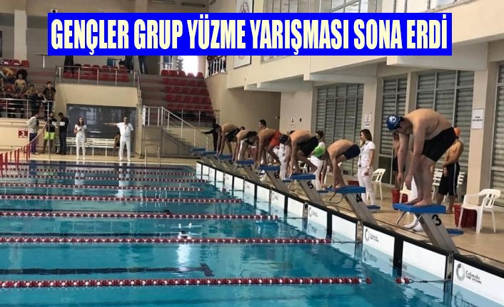 Van’da ‘Okullar Arası Gençler Grup Yüzme Yarışması’ sona erdi