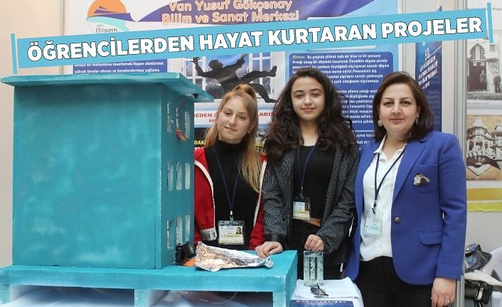 Lise öğrencilerinden ‘hayat kurtaran’ projeler