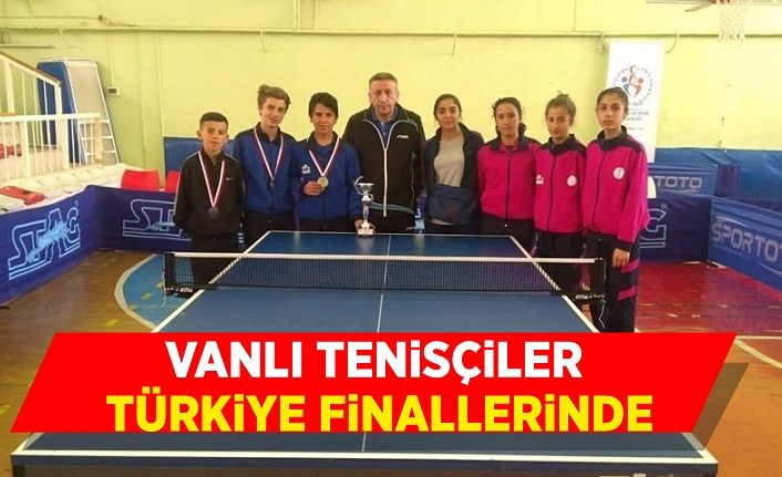 Vanlı tenisçiler Türkiye finallerinde