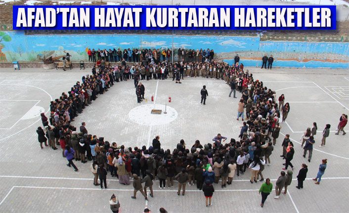 AFAD’tan hayat kurtaran hareketler