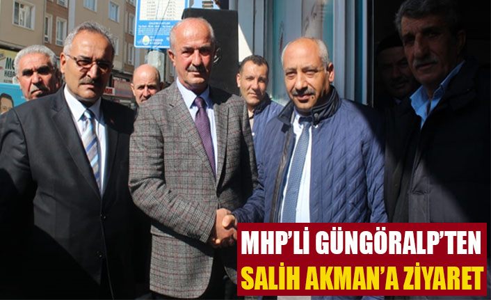 MHP’li Güngöralp’ten Tuşba Belediye Başkan Adayı Akman’a ziyaret