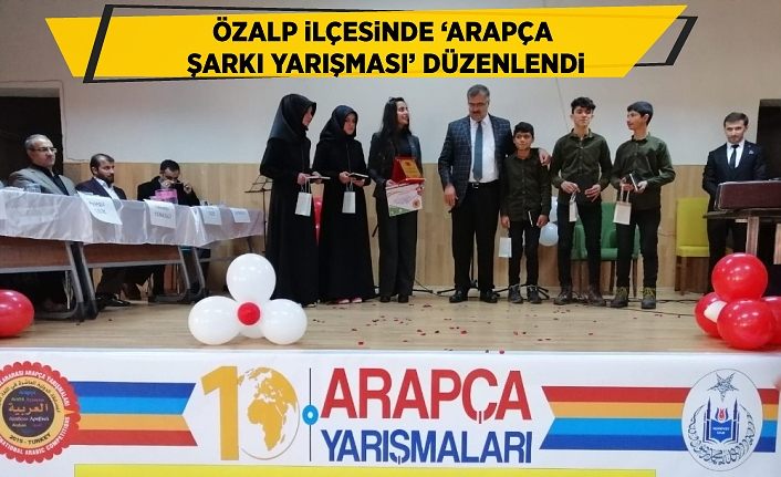 Özalp ilçesinde ‘Arapça Şarkı Yarışması’ düzenlendi