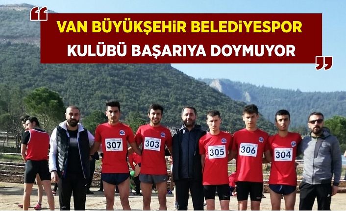 Van Büyükşehir Belediyespor Kulübü başarıya doymuyor
