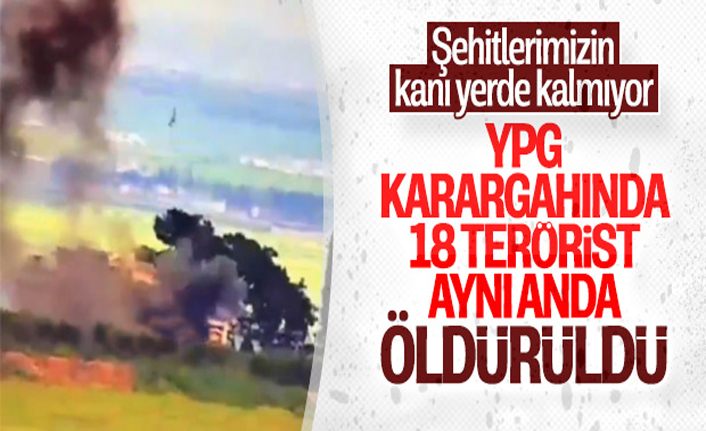 Tanklar YPG karargahını imha etti